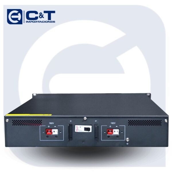 Banco Externo Vacío de Baterías