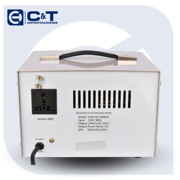 Estabilizador Servomotor Control 1.5kVA