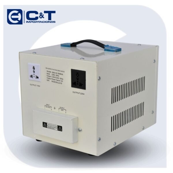 141 Estabilizador Servomotor Control 3 kVA