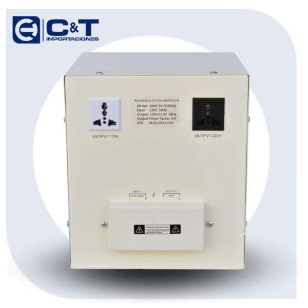 147 Estabilizador Servomotor Control 5 kVA