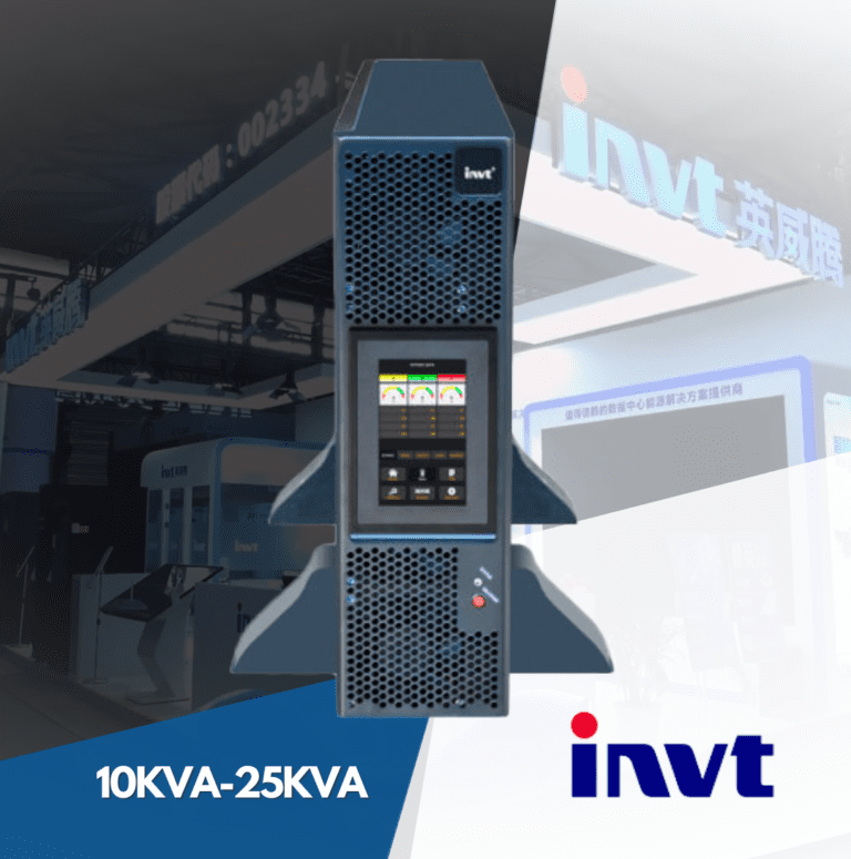 UPS ONLINE TRIFASICO DE 10-25KVA-VISTA DE FRENTE POSICION TIPO TORRE