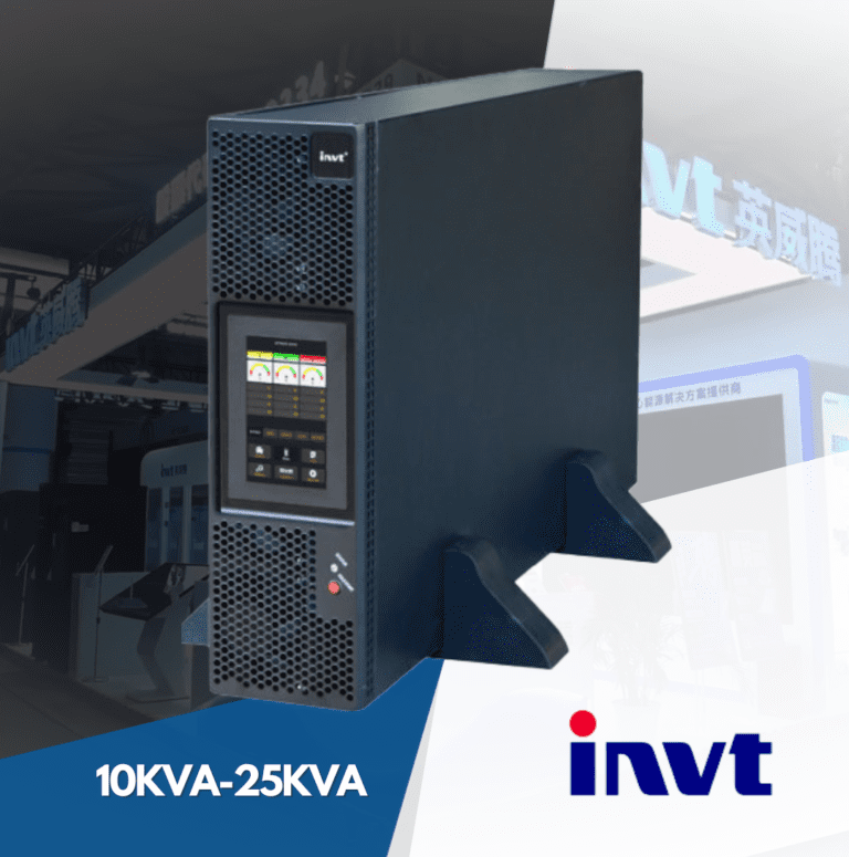 UPS ONLINE TRIFASICO DE 10-25KVA-VISTA DE PERFIL