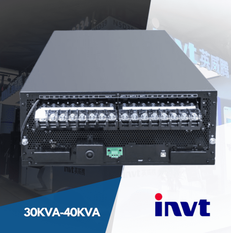 UPS ONLINE TRIFASICO DE 30-40KVA- VISTA POSTERIOR